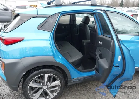 2020 Hyundai Kona Ultimate z USA, uszkodzony, nr VIN KM8K5CA50LU504384